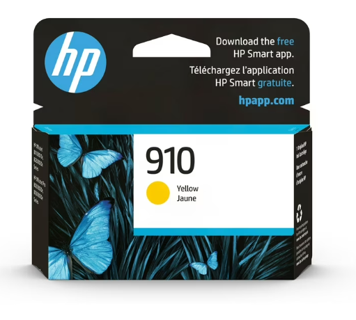 cartucho hp 910 yellow